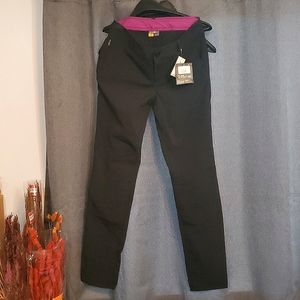 Eddie Bower Flexion Athletic Black Water Repellent Pants